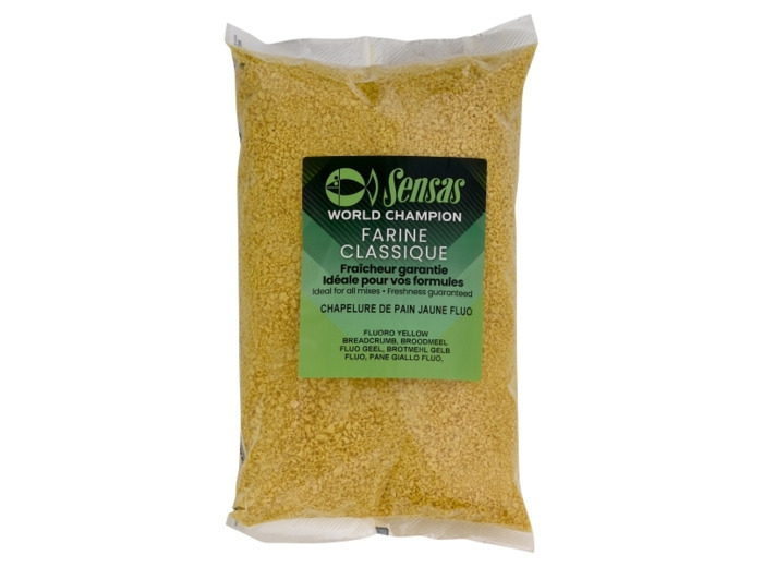 chapelure pain jaune fluo