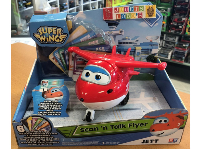 SUPER WINGS AVION JETT AVEC SON de chez AULDREY NEUF
