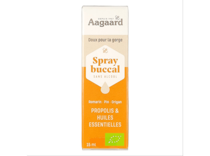 Spray Buccal Sans Alcool Romarin Pin Origan 15 ml