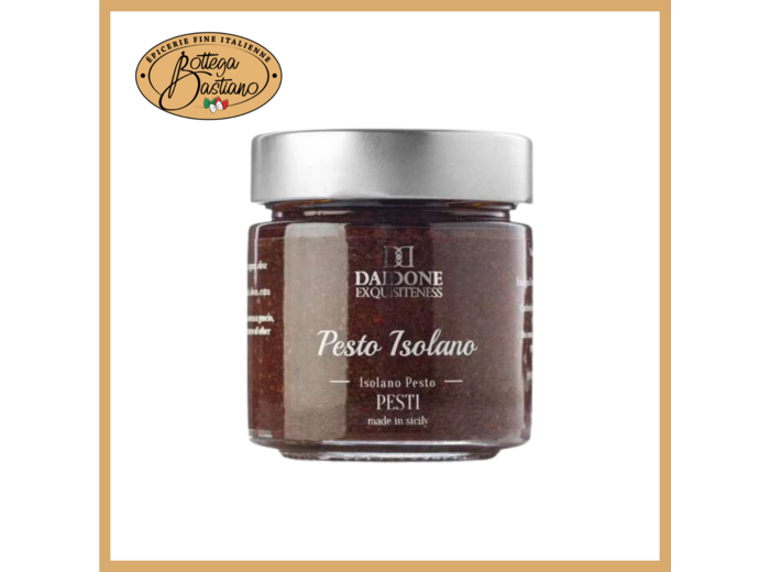 Pesto Tomates, Câpres & Olives Noires 200g