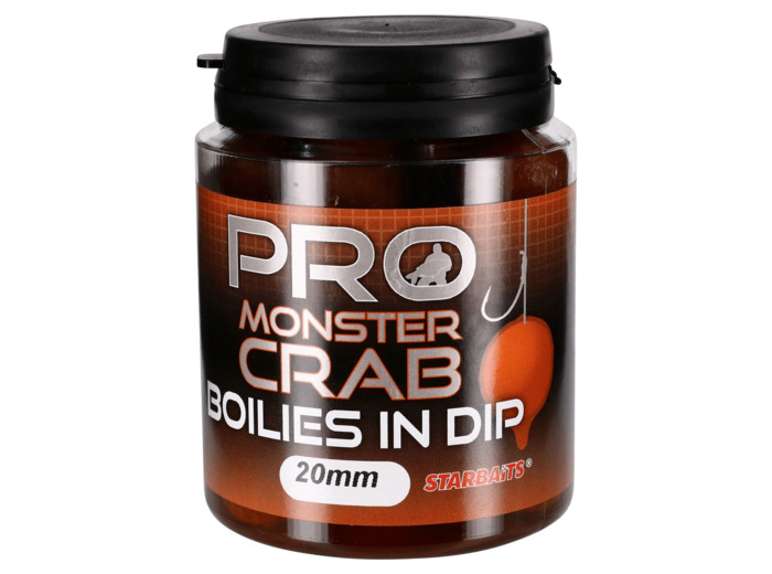 dip boilie monster crab starbait