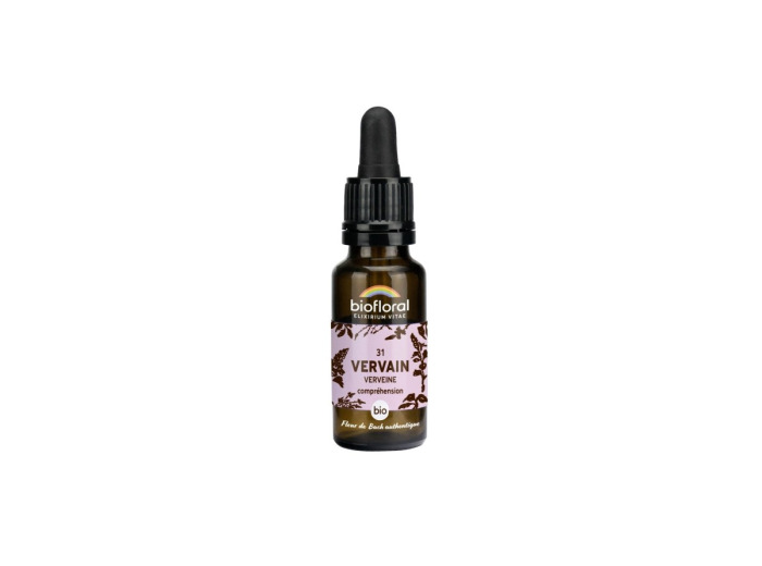 Fleur De Bach Elixir Vervain n°31 Verveine 20ml