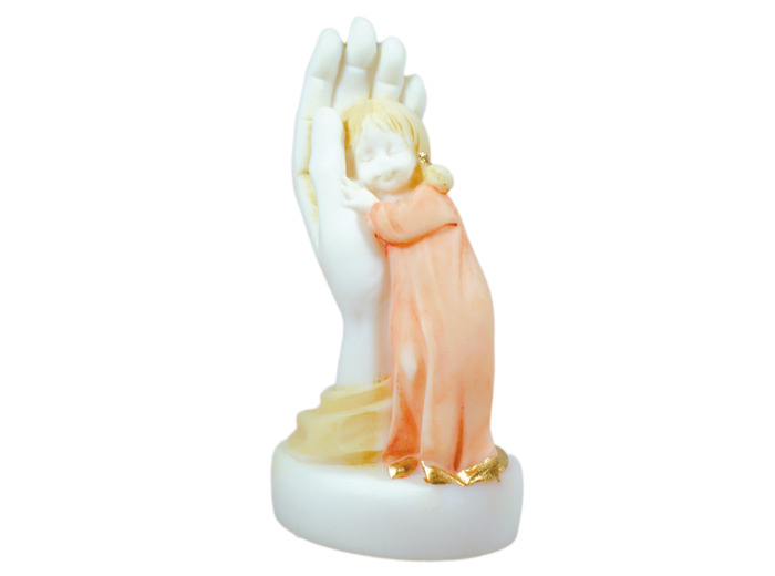 Rêve de Fille - Statue en albâtre 11cm -Couleur
