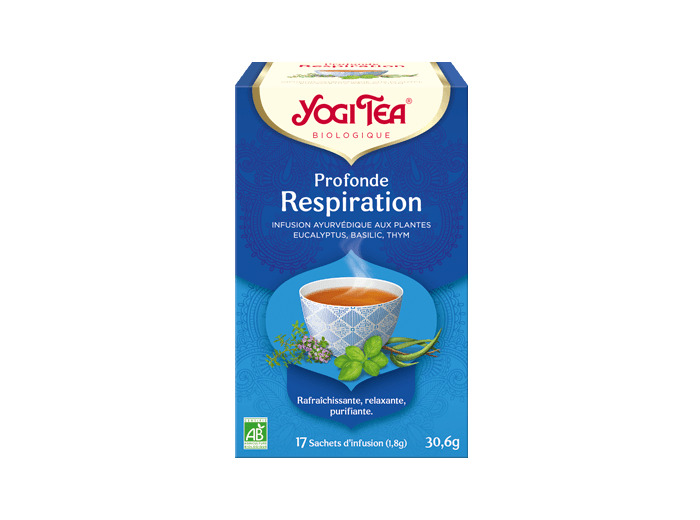 Infusion profonde respiration-17 sachets-Yogi Tea