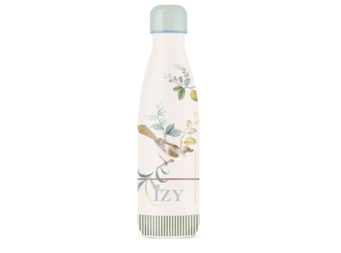 Gourde 500 ml Pip Studio izzy oiseau blanc