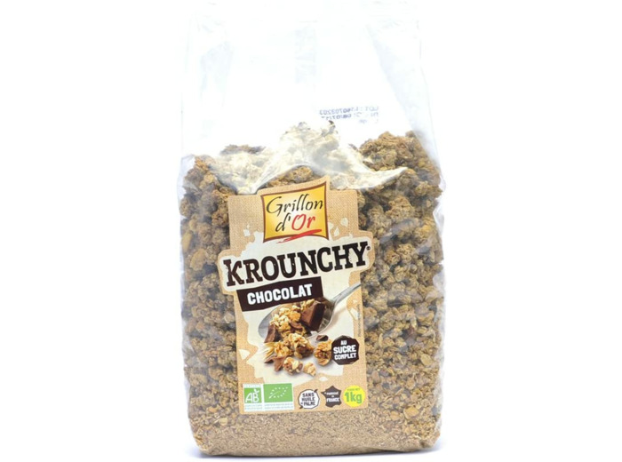 Krounchy 3 chocolat 500g Grillon D Or