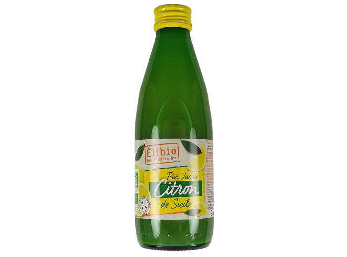 Pur Jus de Citron de Sicile Bio 25cl