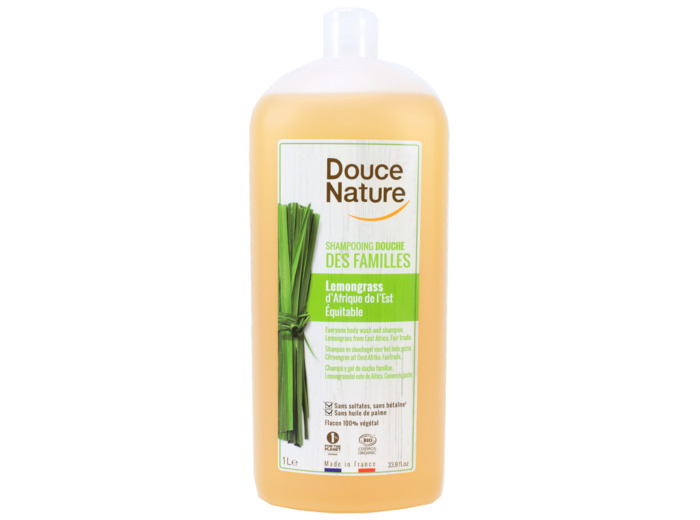 Gel Douche des Familles Bio au Lemongrass Ecocert Bio 1L