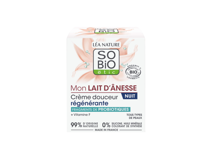 Crème douceur régénérante nuit Mon Lait d'??nesse 50ml