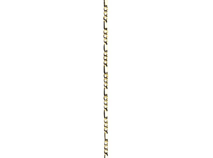 Collier 50cm en Plaqué Or - FIGARO