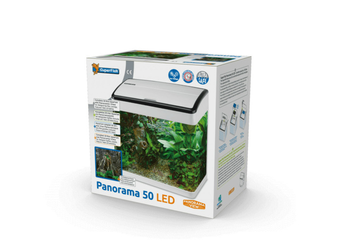 Aquarium Panorama 50 - 45,5 x 29,5 x 45,5cm