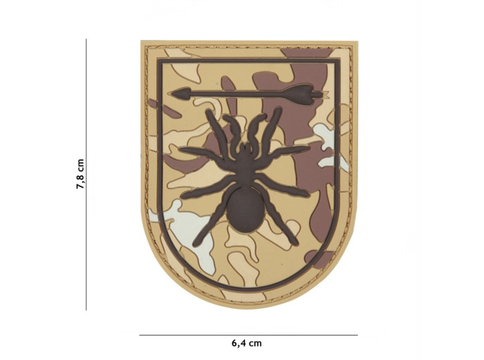 Patch 3D Forces Spéciales Spider (désert)