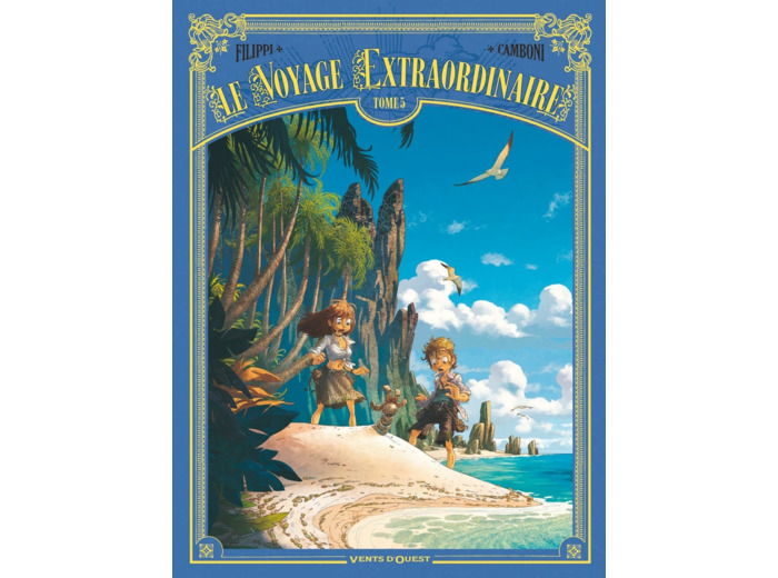 LE VOYAGE EXTRAORDINAIRE - TOME 05 - CYCLE 2 - LES ILES MYSTERIEUSES 2/3
