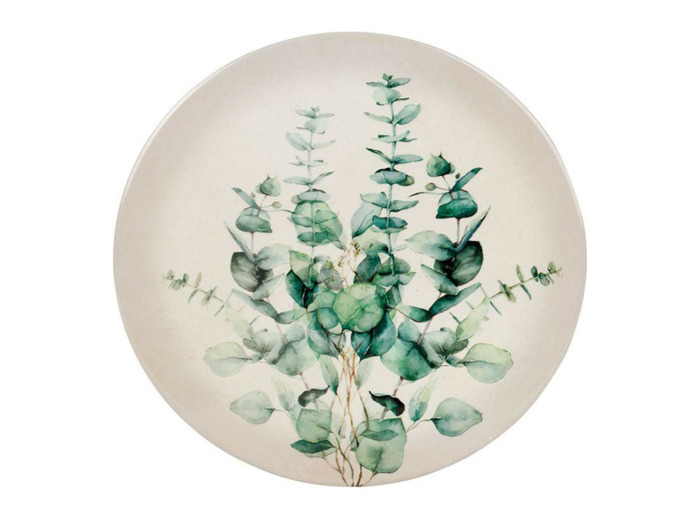 Dessous de plat dolomite Eucalyptus vert 20cm