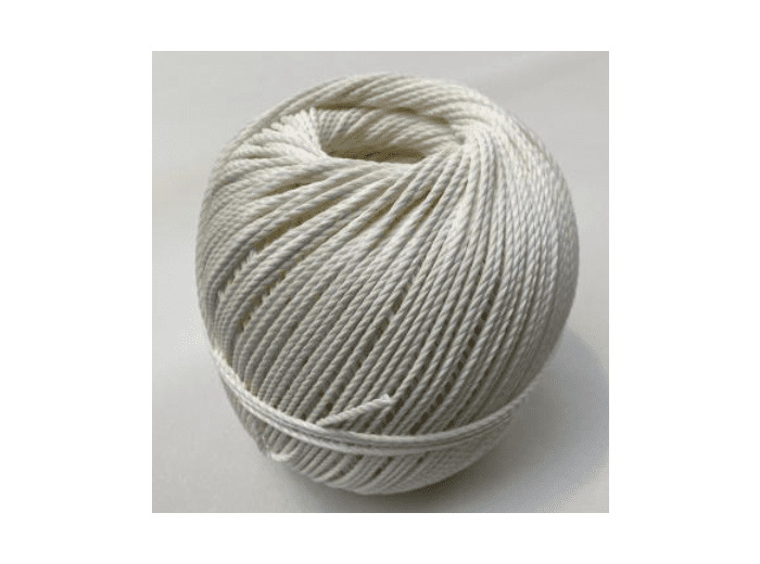 Corde à guinder polyester 3.5mm 1kg blanche 13114300P1KG