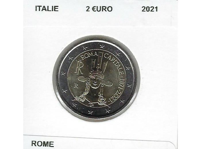 ITALIE 2021 2 EURO COMMEMORATIVE ROME SUP