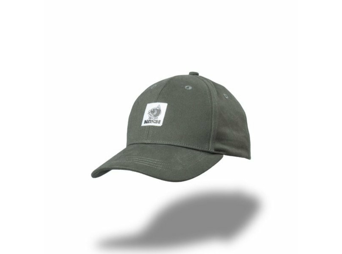 casquette baseball badge vert