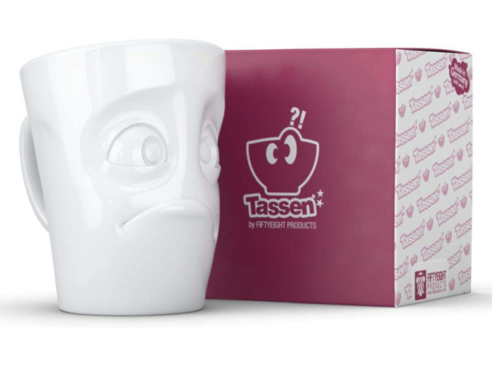 Mug visage HUMEUR - Perplexe  - 350 ml