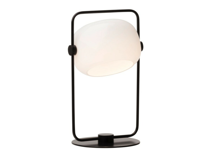 Lampe GALET NOIR sur batterie