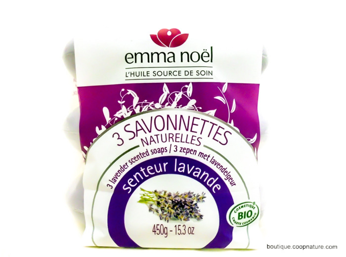 Savonnettes Lavande x3 Bio 150g