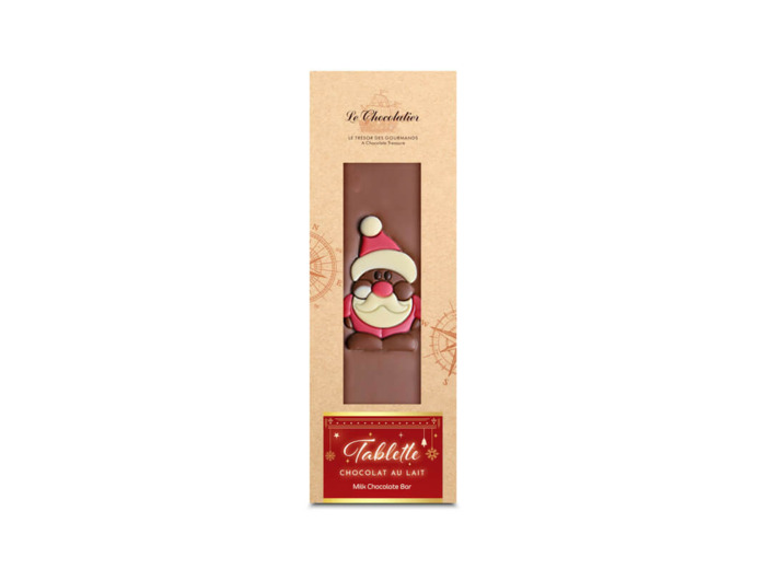 Tablette Chocolat Lait Noël
