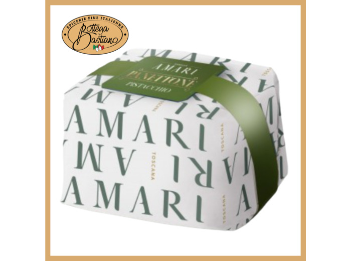 Panettone Pistache & Chocolat Blanc 500g