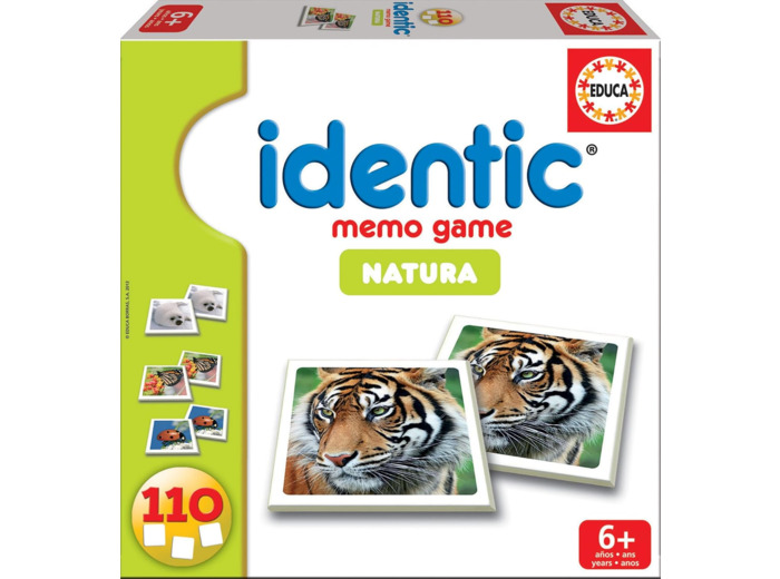 Jeu de mémoire - EDUCA - Identic Natura
