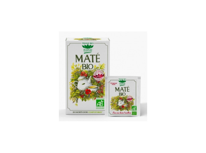 Tisane Maté bio 20 sachets