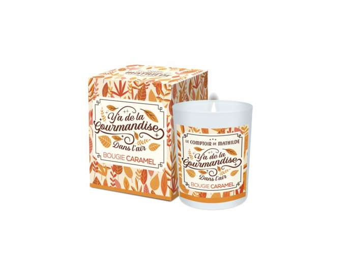 Bougie Senteur Caramel 130G
