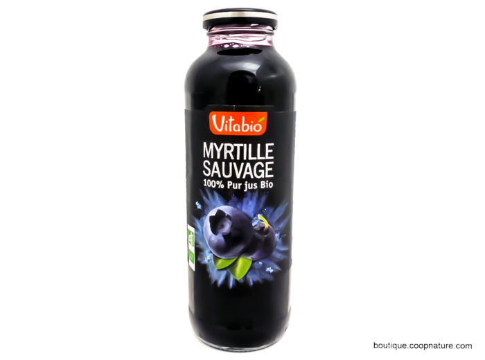 Jus de Myrtilles Sauvages Bio 500ml