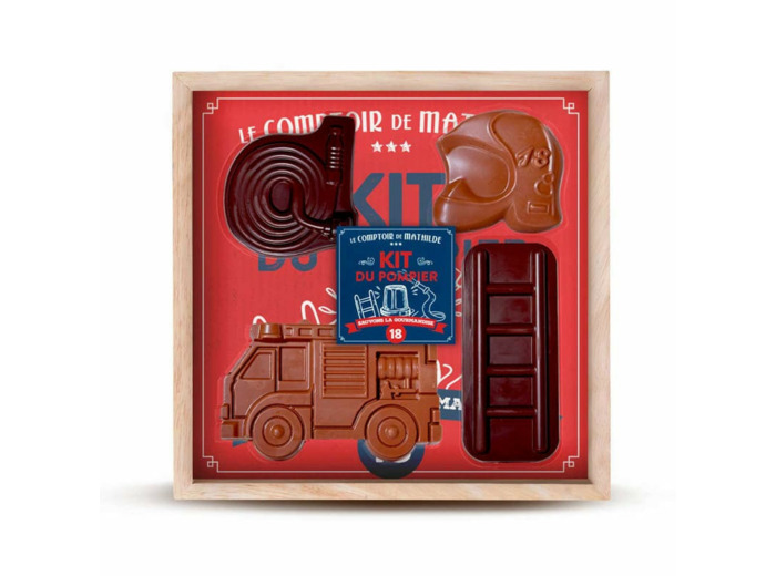 Kit du Pompier- Chocolats Noir et Lait