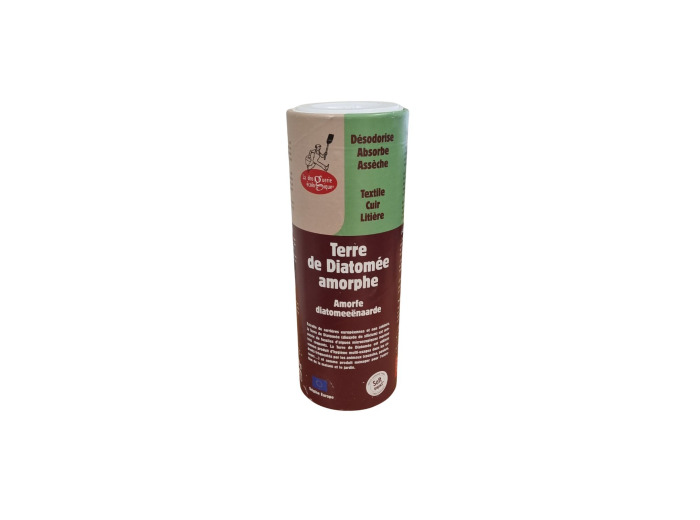 Terre de Diatomée amorphe Insecticide en poudre 250g