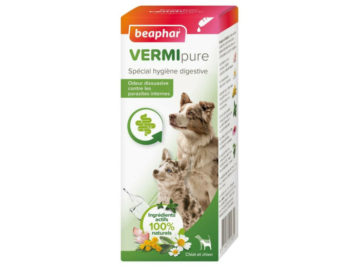 VERMIpure, Solution liquide pour chiot et chien - 50 ml