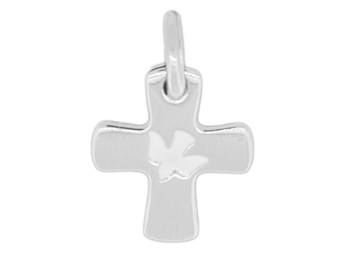 Croix 16mm en Argent 925 -COLOMBE