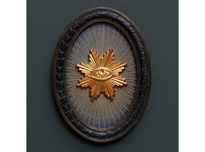 Déco murale Ex-voto contemplation 18x2x13cm