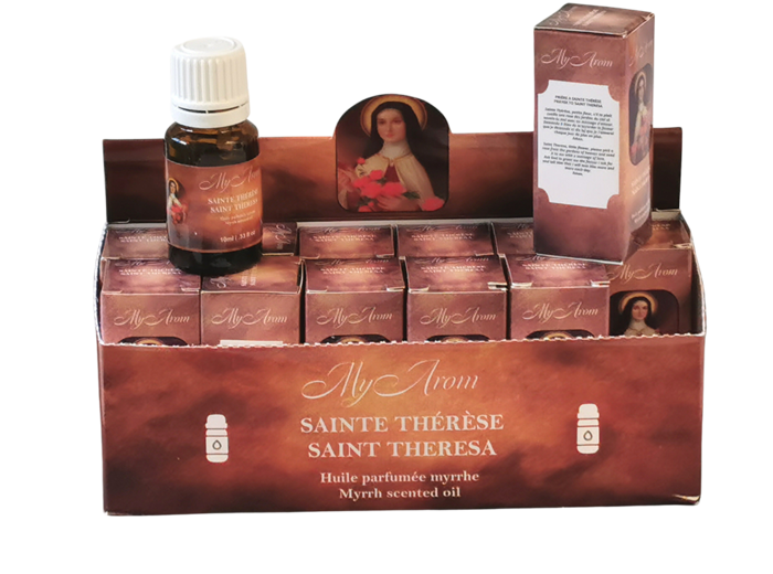 Flacon d'Huile Parfumée 10ml Sainte Thérèse/Myrrhe