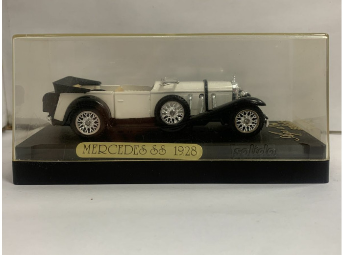 MERCEDES SS 1928 AGE D'OR SOLIDO 1/43 BOITE D'ORIGINE
