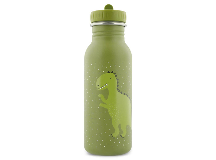 Grande Gourde Trixie Acier Inoxydable – Mr Dino (500 ml) pour Enfants