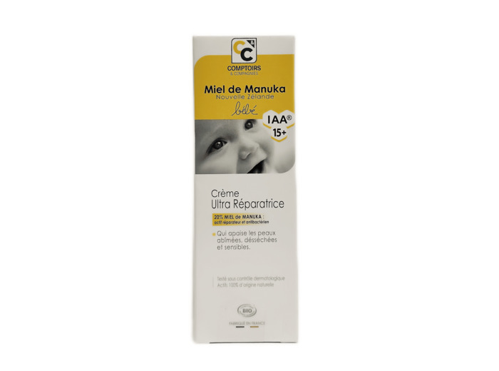 Crème Bébé Ultra Réparatrice Au Miel De Manuka 40ml