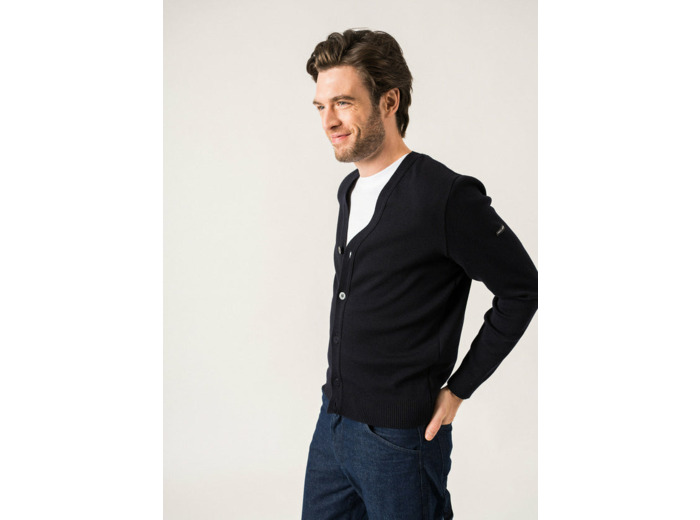 Cardigan en laine Equipage à coudières