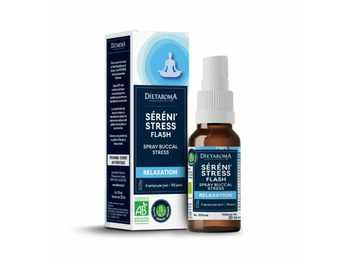 Séréni'stress Flash-Spray buccal 30 ml-Diétaroma