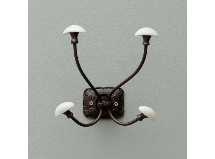 Crochet Osteria aluminium 20x18x12cm