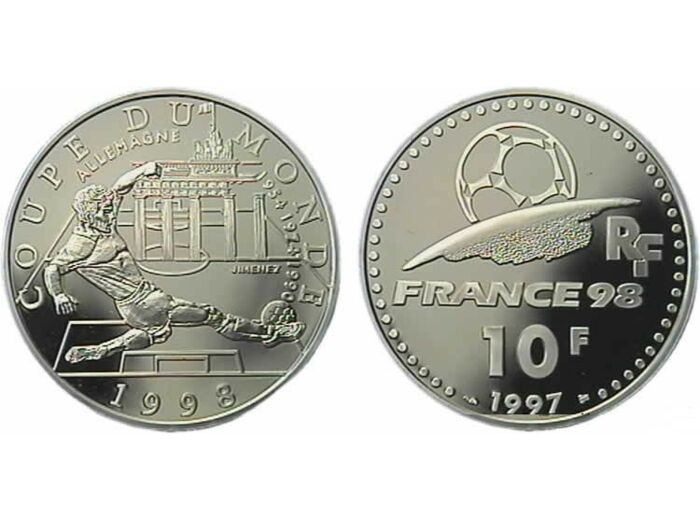 FRANCE 10 FRANCS Allemagne 1998 B.E