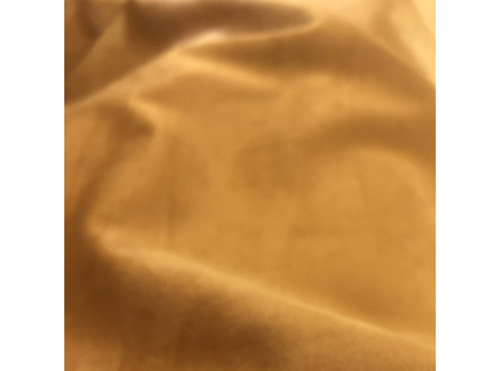 Velours uni Scala MOUTARDE col 13 laize 150cm 90000t