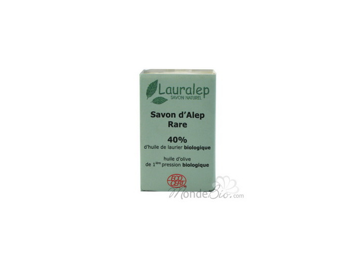 Savon d'Alep Rare 40% huile de Laurier 150g