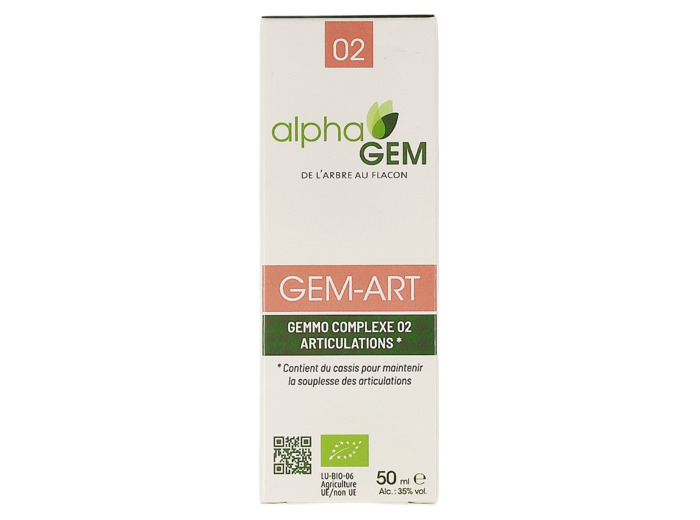 Complexe de Gemmotherapie Gem-Art 50mL Bio