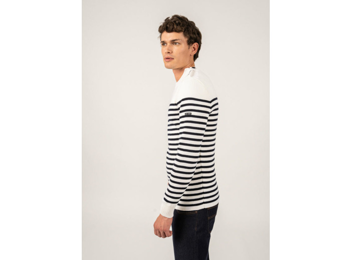 Pull marin rayé Rochefort