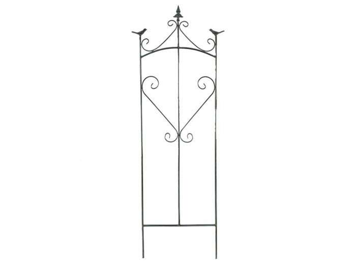 Treillage fer forgé jardin potager 37x2x108cm