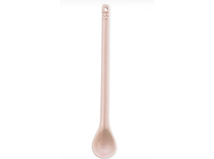 Cuillère en porcelaine rose pale Greengate