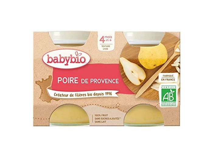 Poire Williams pot 2x130g Babybio